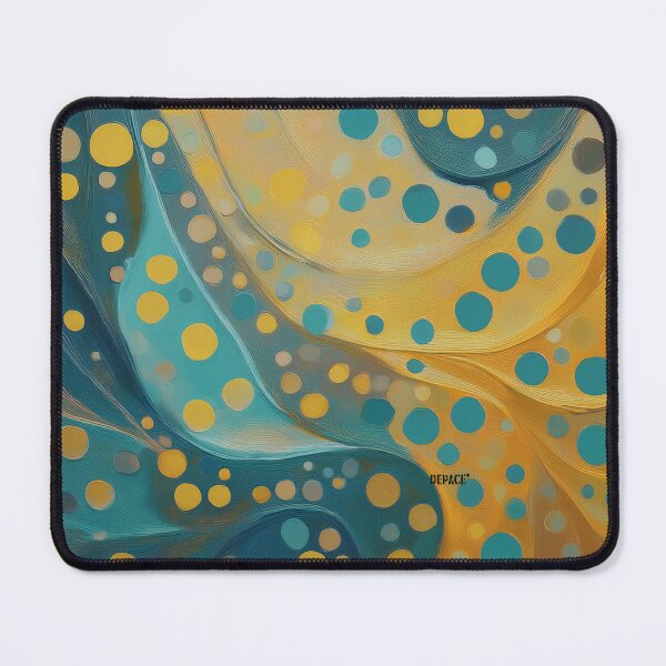 Item preview, Print of Corn Silk and Cadet Blue mashed together - dePace' designed and sold by mrpropcake.