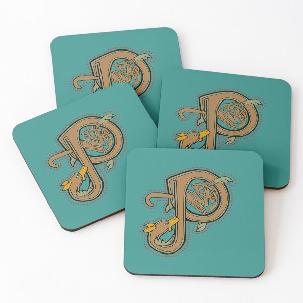 Item preview, Celtic Hound Letter P designed and sold by Donnahuntriss.