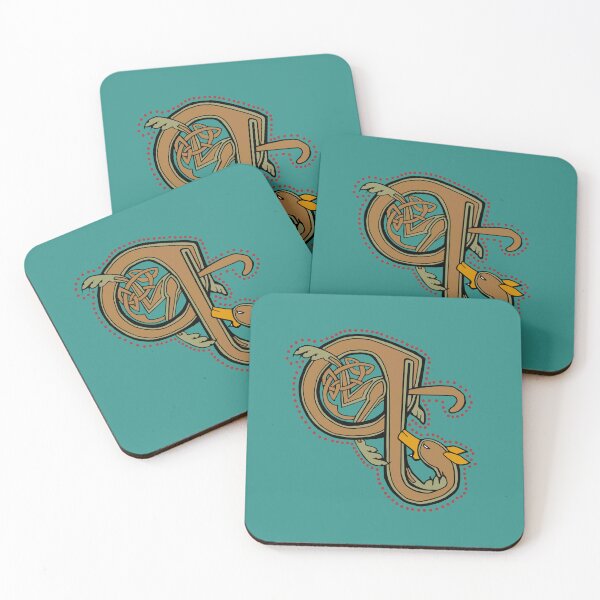 Item preview, Celtic Hound Letter Q designed and sold by Donnahuntriss.