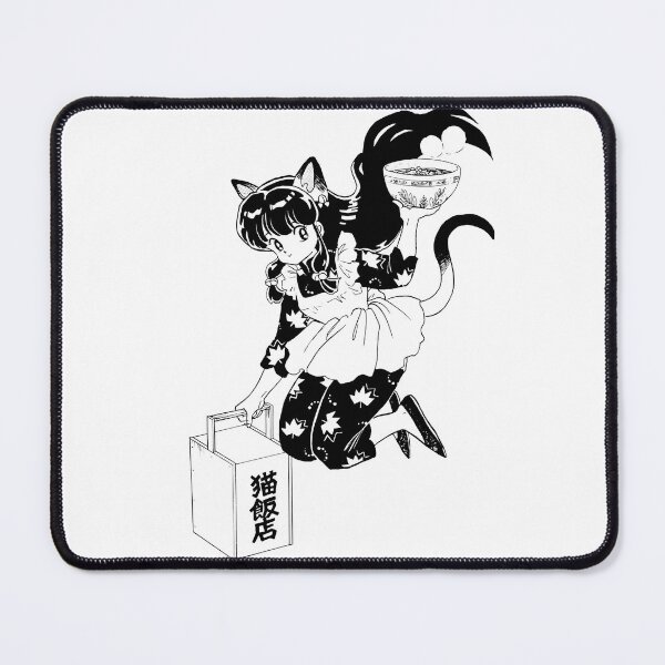 Artikelvorschau, Ranma 1/2: Shampoo Kitty B&W entworfen und verkauft von GroupieClub.