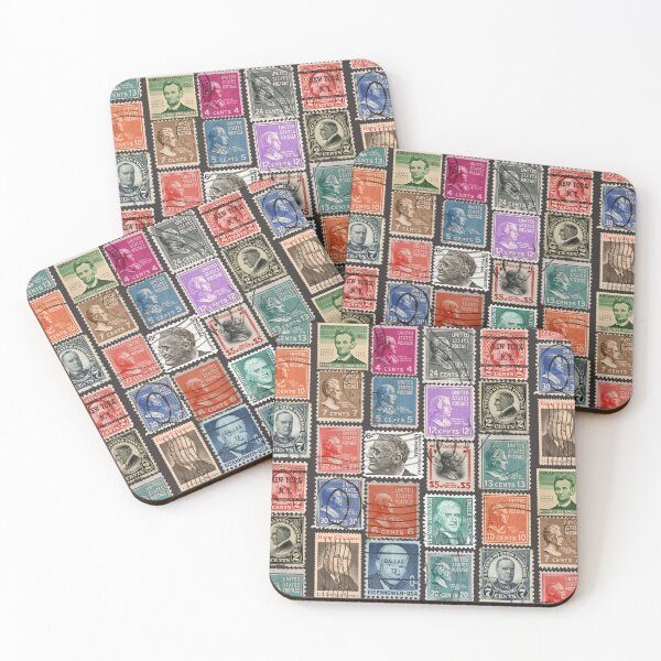 Item preview, United States postage stamps, past presidents designed and sold by coloursforkids.