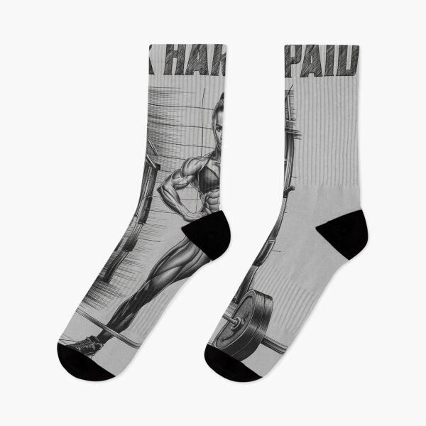 Item preview, Work Hard Get Paid – Motivational Fitness Gym Design designed and sold by Bmd4Fitness.