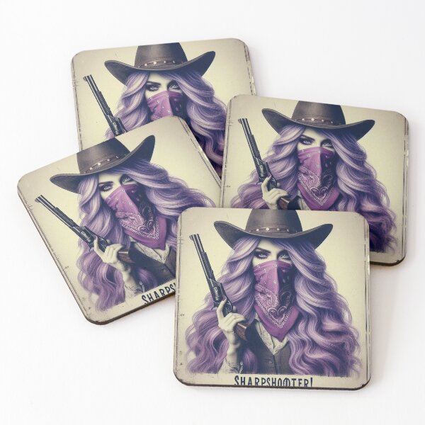 Item preview, Masked Cowgirl- Sharpshooter! designed and sold by williamlharvey.