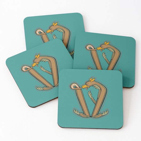 Item preview, Celtic Hound Letter V designed and sold by Donnahuntriss.