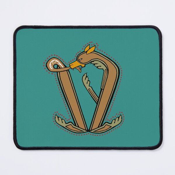 Item preview, Celtic Hound Letter V designed and sold by Donnahuntriss.
