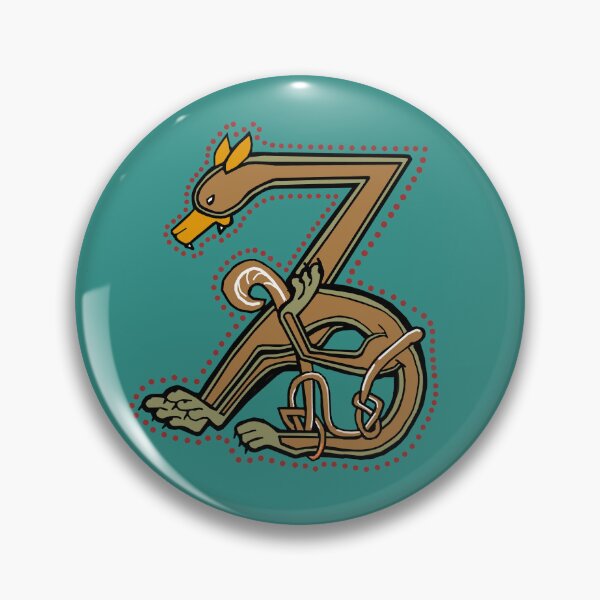 Item preview, Celtic Hound Letter Z designed and sold by Donnahuntriss.