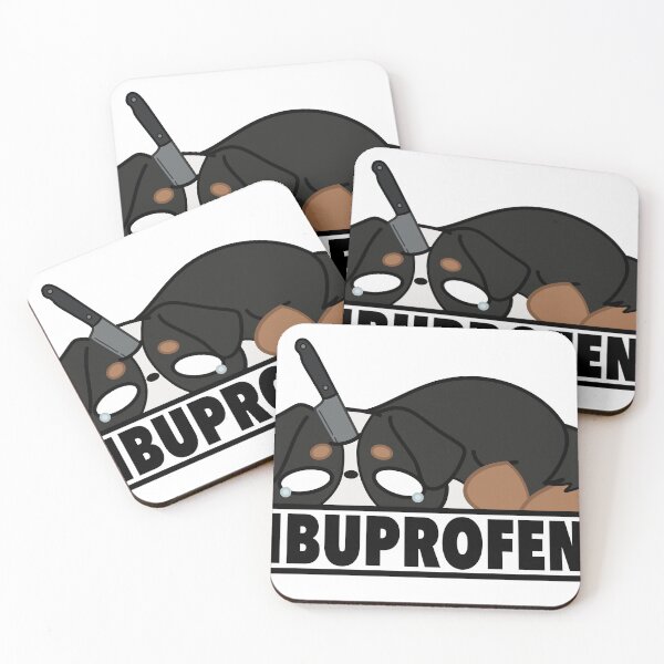 Item preview, Ibuprofen- Dog designed and sold by GumiDoodlez.