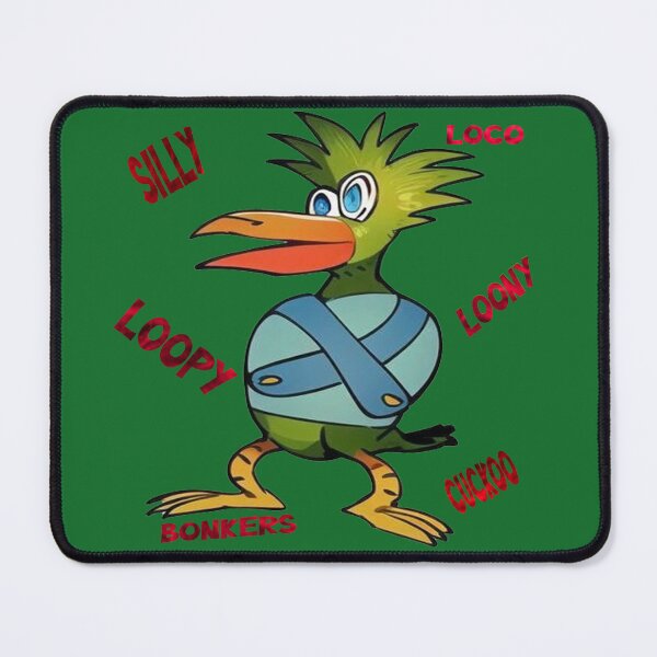 Item preview, LOCO LOONY BIRD designed and sold by WILDCARD WARES.