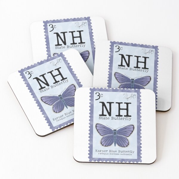Item preview, Copy of New Hampshire State Butterfly: Karner Blue Postage Stamp designed and sold by Marguerite Artistry.