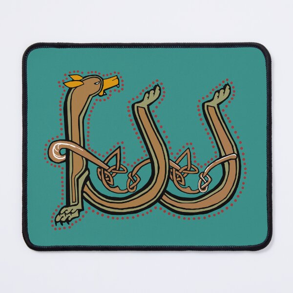 Item preview, Celtic Hound Letter W designed and sold by Donnahuntriss.