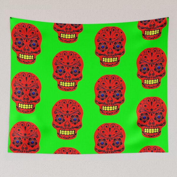 Item preview, Hot Cinnamon Sugar Skull designed and sold by DragonBladder.