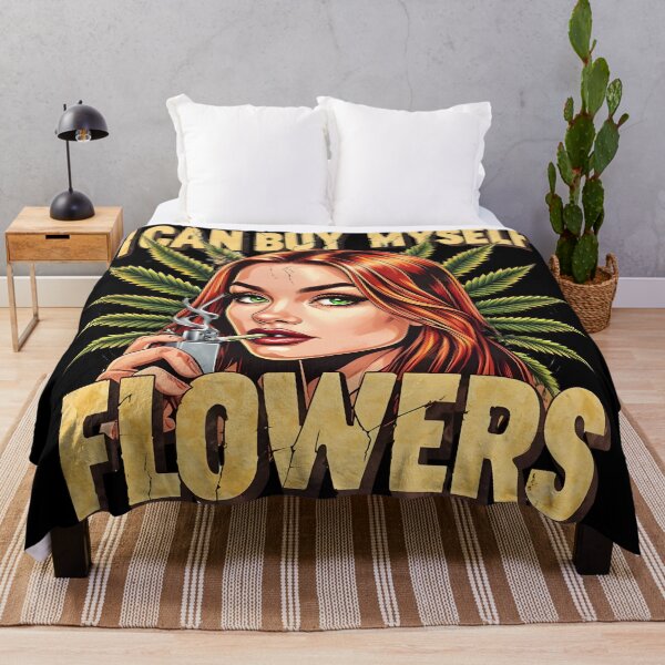 Item preview, I can buy myself flowers marijuana design designed and sold by EccentricsByE.