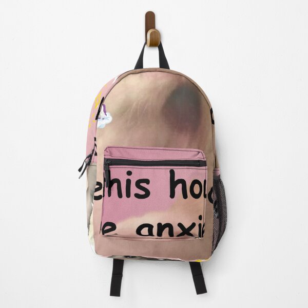 Item preview, in this house we all have anxiety even the cat designed and sold by alisonm47.