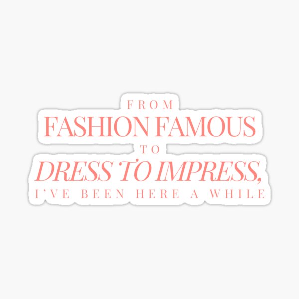 From Fashion Famous to Dress to Impress | Roblox Veteran" Sticker for Sale  by sophs-design | Redbubble