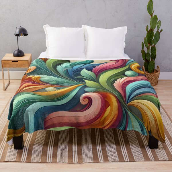 Item preview, Nature-Inspired Vibrant Abstract Design designed and sold by Zeeshankhan1345.