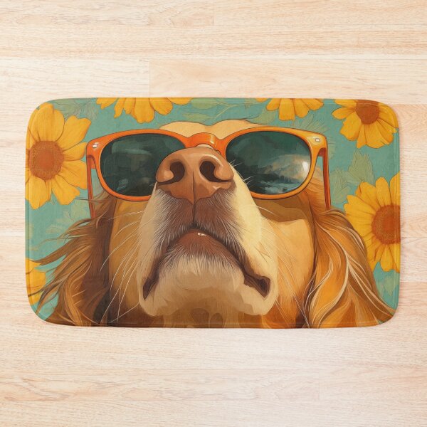 Item preview, Golden Retriever Chillin in Shades designed and sold by Tytalic.