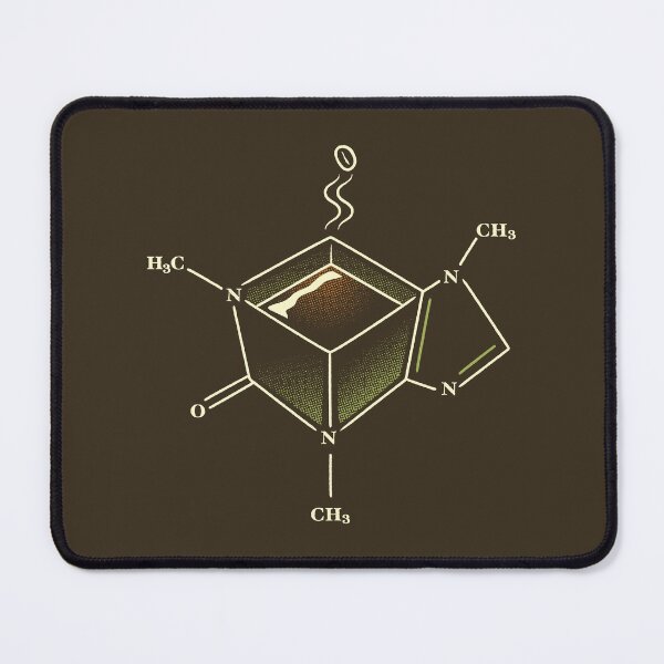 Item preview, Caffeine Molecule Coffe Mug Science by Tobe Fonseca designed and sold by Tobe Fonseca®.