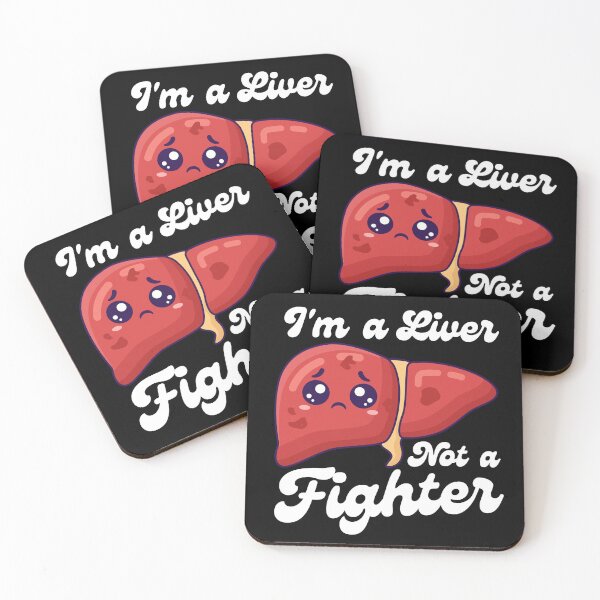 Item preview, I'm a Liver not a Fighter Liver Disease Fighter designed and sold by MouDantArts.