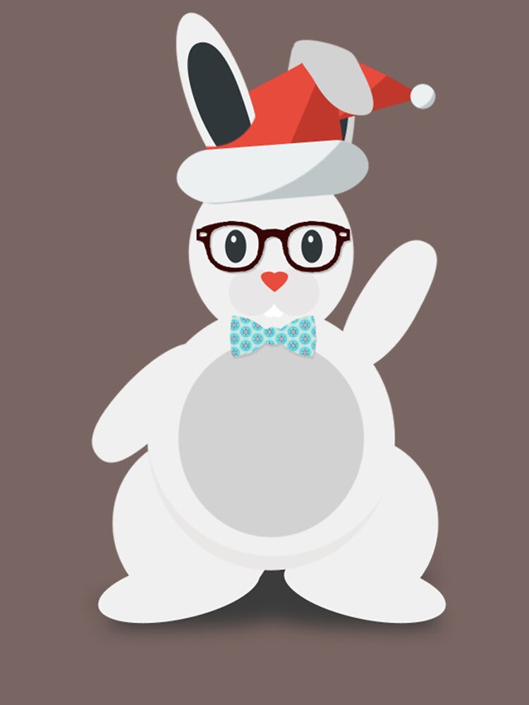 Thumbnail 4 of 4, iPhone Case, Christmas Rabbit by accomplice designed and sold by accomplicated.