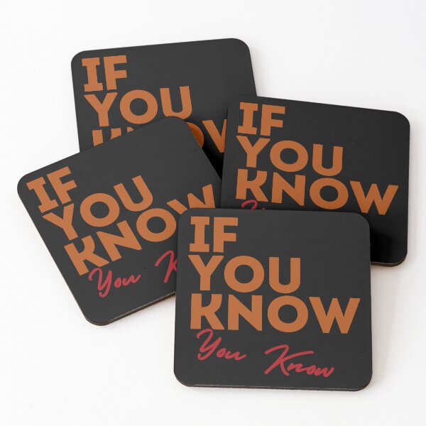 Item preview, If You Know - You Know designed and sold by Eranthe Bernardo.