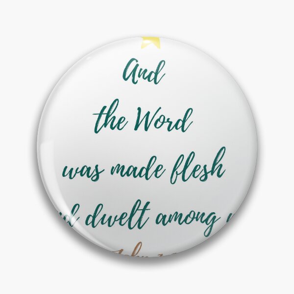 Item preview, John 1:14 Bible Verse Christmas Gift, Scripture Tree, Inspirational Holiday Item, Meaningful Christmas Gift, Faith-Inspired Coffee Accessory. designed and sold by InHisImageGifts.
