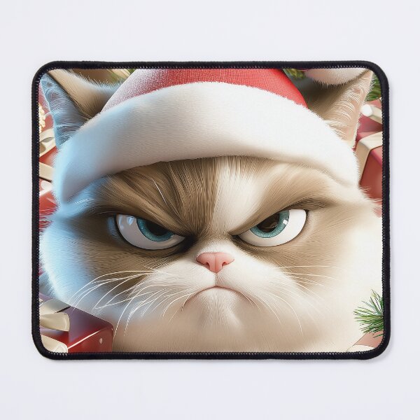 Item preview, The Grumpiest Christmas Cat designed and sold by silp159.