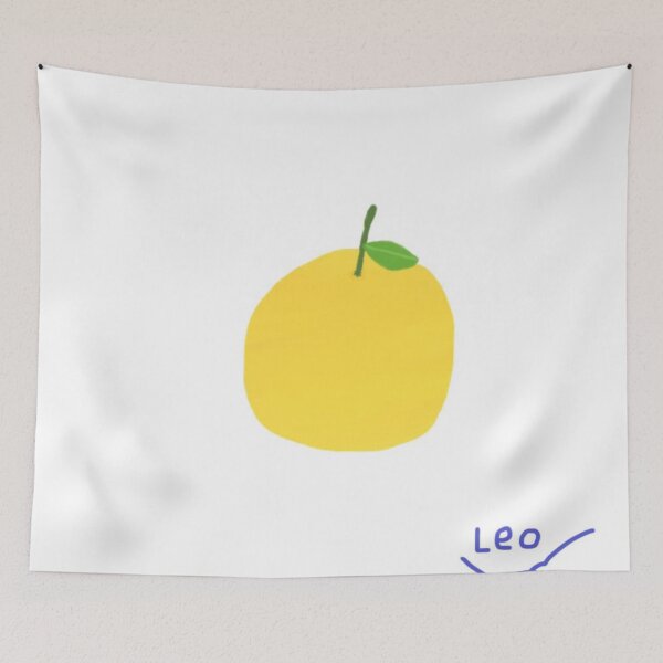 Item preview, Minimalist Illustration of a orange with a Clean White Background designed and sold by Beautiful art store.
