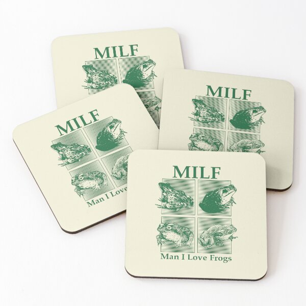 Item preview, Milf - Man I Love Frogs designed and sold by sachpica.