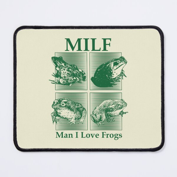 Item preview, Milf - Man I Love Frogs designed and sold by sachpica.