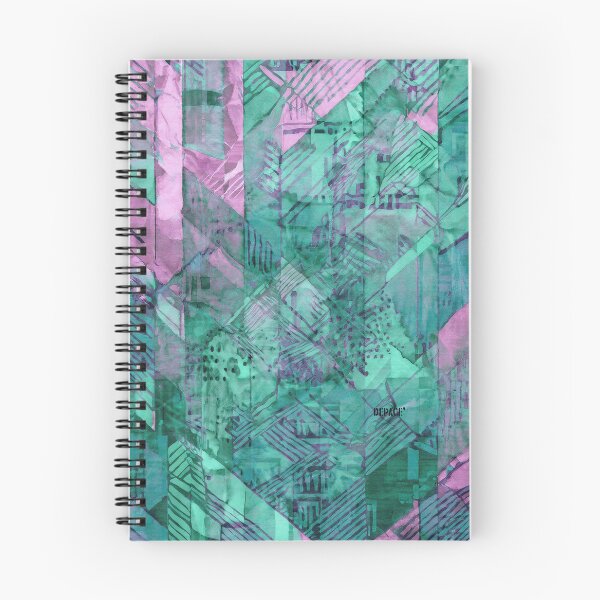 Item preview, Print of Sea Green and Magenta dripped together - dePace' designed and sold by mrpropcake.