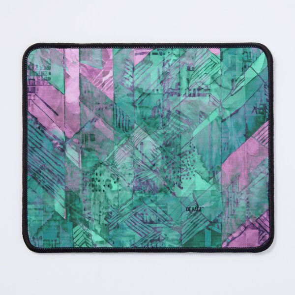 Item preview, Print of Sea Green and Magenta dripped together - dePace' designed and sold by mrpropcake.