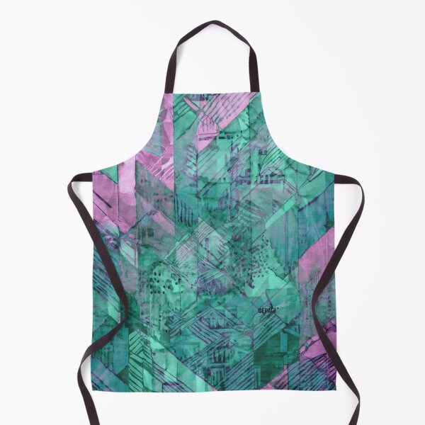 Item preview, Print of Sea Green and Magenta dripped together - dePace' designed and sold by mrpropcake.