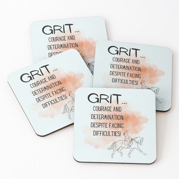 Item preview, GRIT...HORSEBACK RIDING designed and sold by ChunkyMonty.