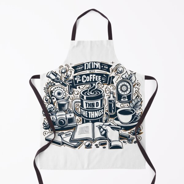 Item preview, FIRST I DRINK THE COFFE THEN I DO THE THINGS,Cute tshirt designed and sold by idizayilstore.