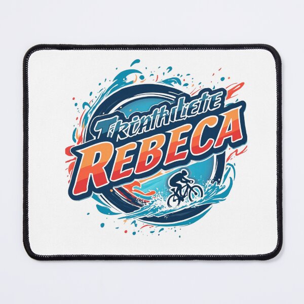 Item preview, Dynamic Triathlete Rebeca - Swim, Bike, Run designed and sold by Triathlongram.