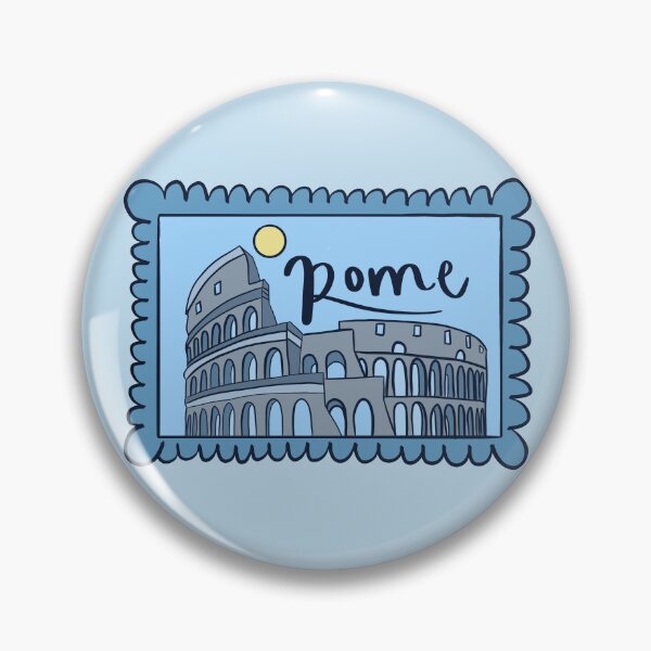 Item preview, Rome Colosseum Stamp designed and sold by hiwilhite.