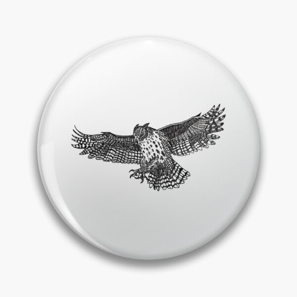 Item preview, Owl In Flight designed and sold by pinkyjainpan.