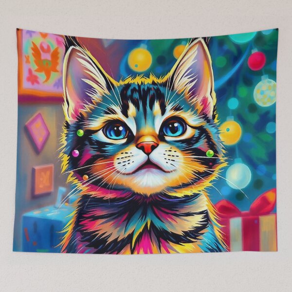 Item preview, Festive Feline designed and sold by ChrisButler.