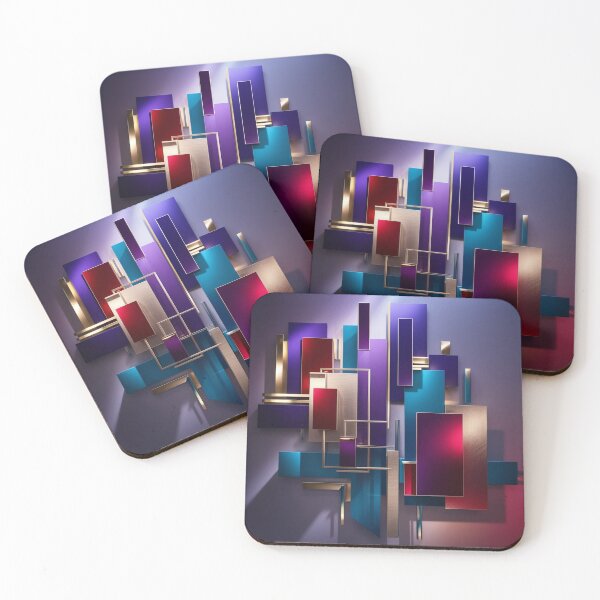Item preview, Dynamic Abstract Geometric Design with Vibrant Colors designed and sold by Zeeshankhan1345.