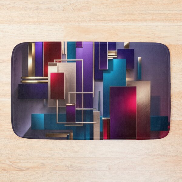 Item preview, Dynamic Abstract Geometric Design with Vibrant Colors designed and sold by Zeeshankhan1345.