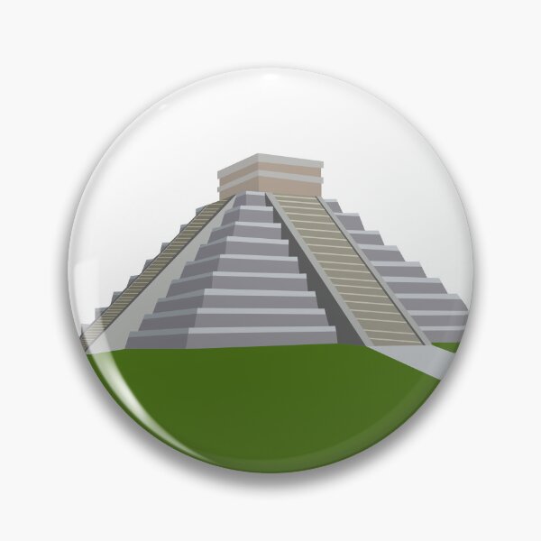 Item preview, Chichen Itza Pyramid Design Vector designed and sold by andriassaputro.
