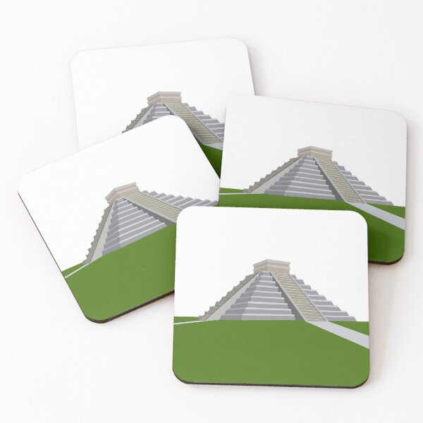 Item preview, Chichen Itza Pyramid Design Vector designed and sold by andriassaputro.