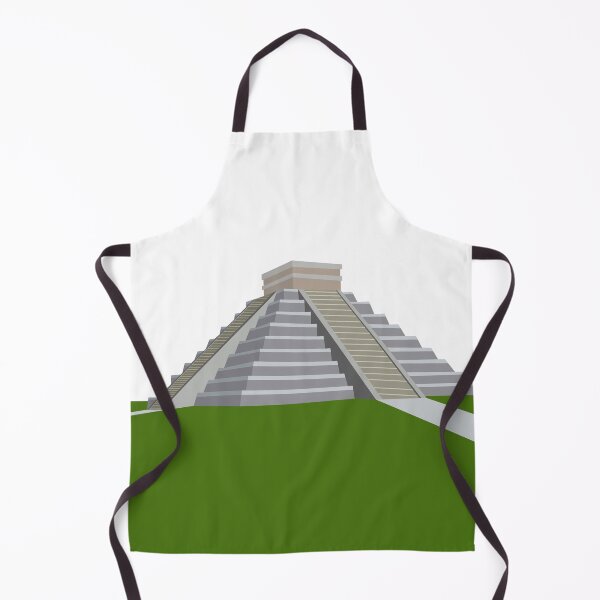 Item preview, Chichen Itza Pyramid Design Vector designed and sold by andriassaputro.