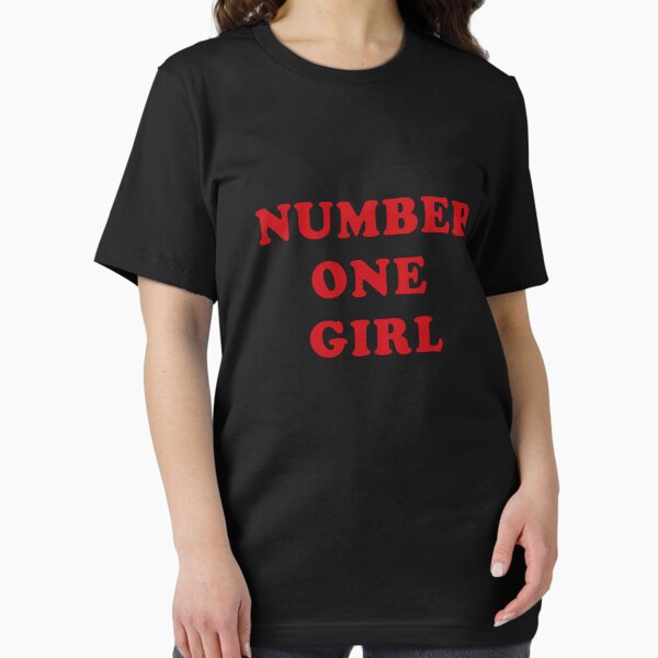 BLACKPINK - ロゼROSE NUMBER ONE GIRL BLUE Tシャツ　青　Roise rose-number-one-girl-blue-t-