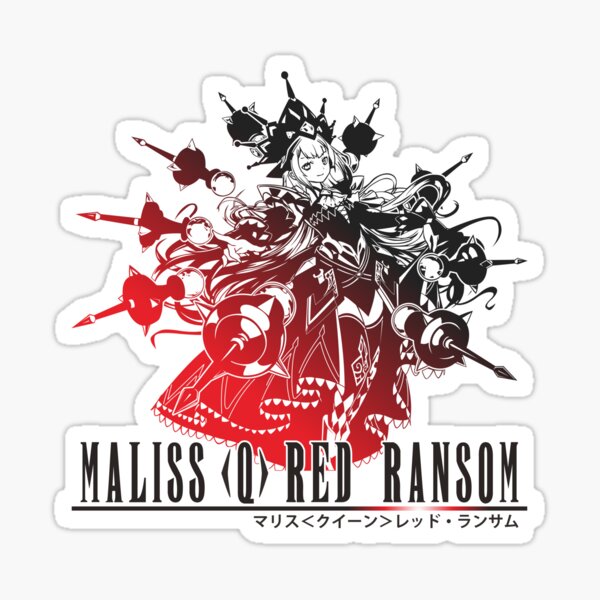 Item preview, Maliss <Q> Red Ransom in Final Fantasy Style designed and sold by Deskbot000.
