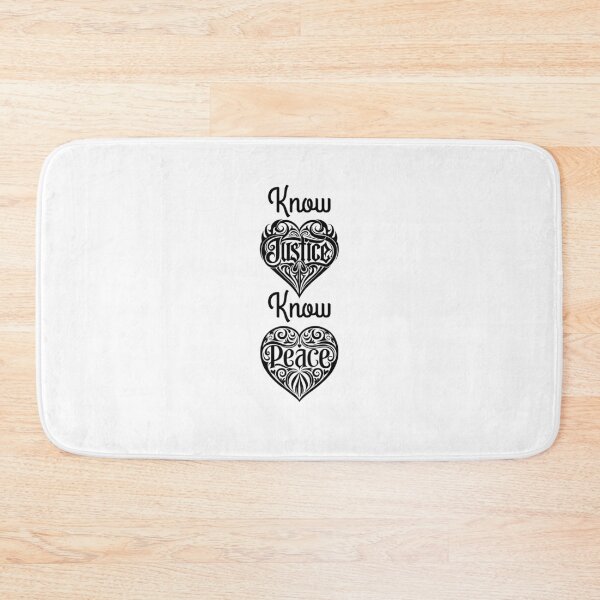 Item preview, Know Justice Know Peace designed and sold by KATKattalestv.