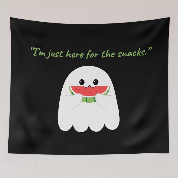 Item preview, I'm just here for the snacks designed and sold by Renee Koutsis.