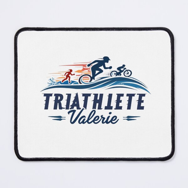 Item preview, Dynamic Triathlete Valerie - Swim, Bike, Run designed and sold by Triathlongram.