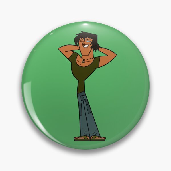 Item preview, Total Drama; Justin; Green designed and sold by Marco Bottiglieri.
