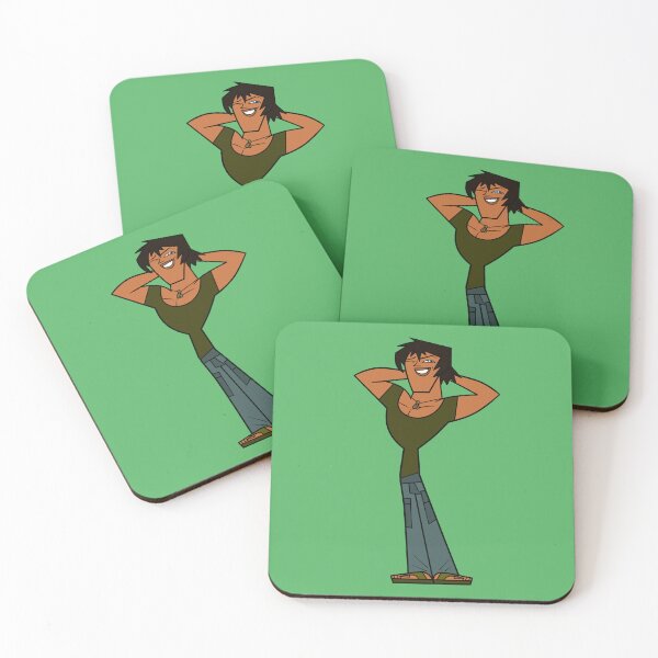 Item preview, Total Drama; Justin; Green designed and sold by Marco Bottiglieri.
